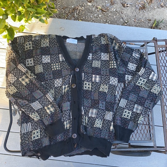 Cottagecore Men’s Cardigan - Picture 5 of 7